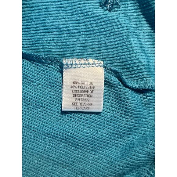 Vintage SO Top Y2K Babydoll Lace Trim Cami Tank Blue Fairy Cute Summer Beachy - Picture 6 of 6